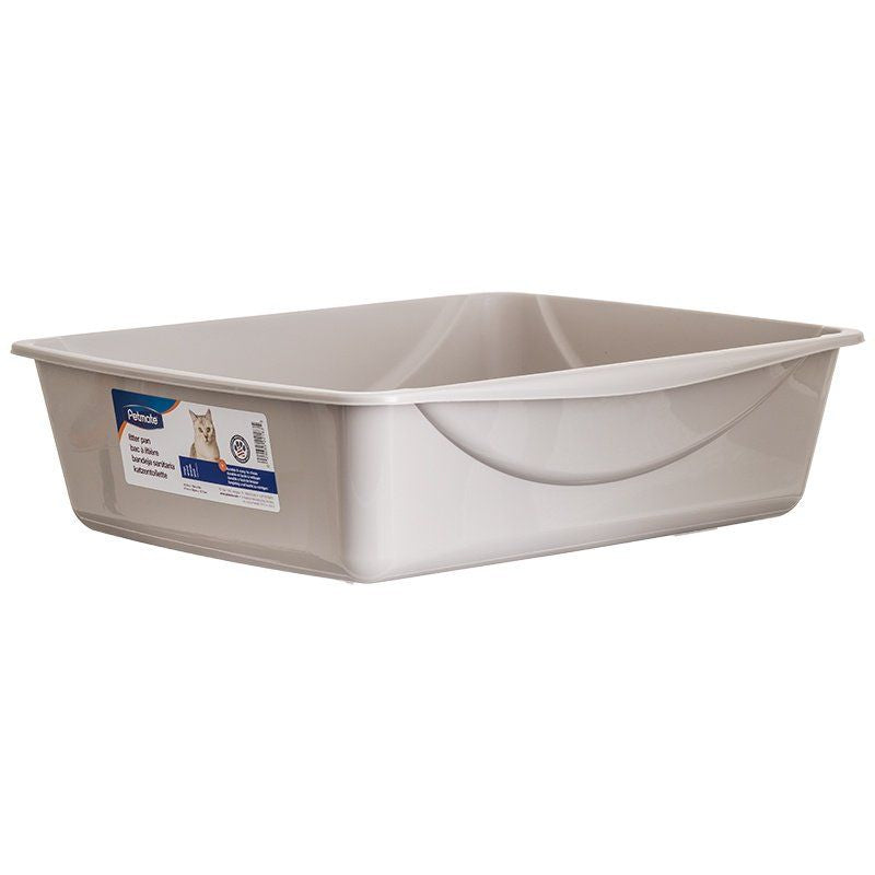 Petmate Basic Litter Pan - Large Open Cat Litter Box