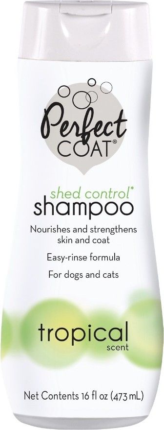 8 in 1 Perfect Coat Shed Control Dog Shampoo, 16 oz