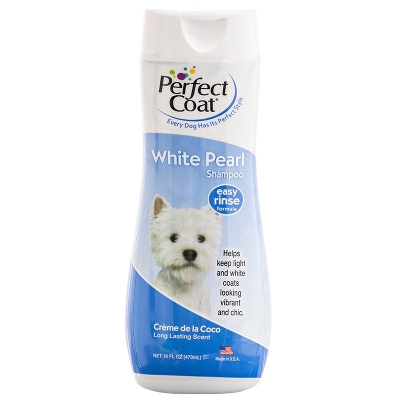 Perfect Coat White Pearl Shampoo for Dogs 16 oz