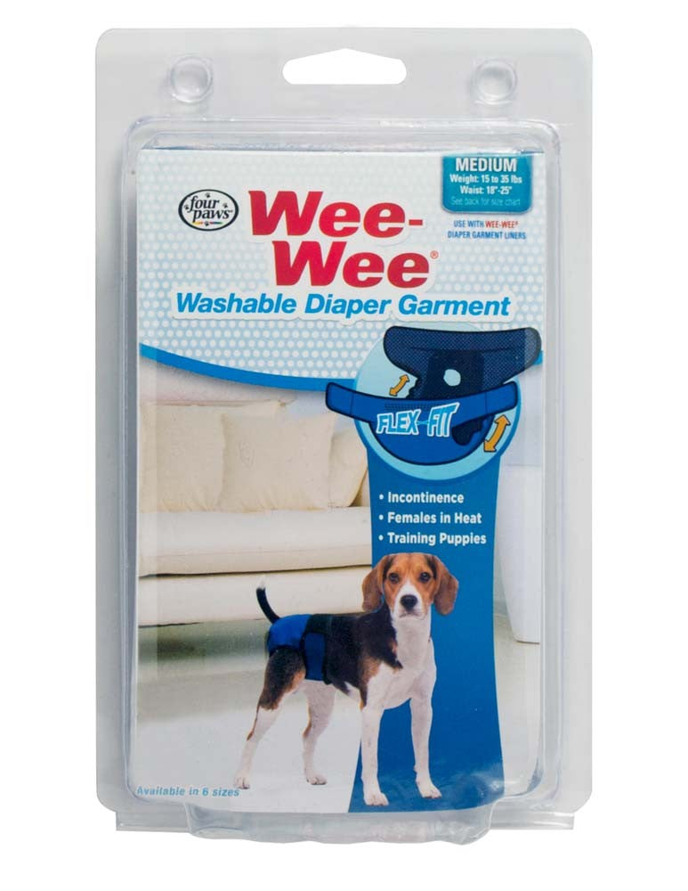 Four Paws Wee Wee Diaper Garment - Medium Dog Diaper