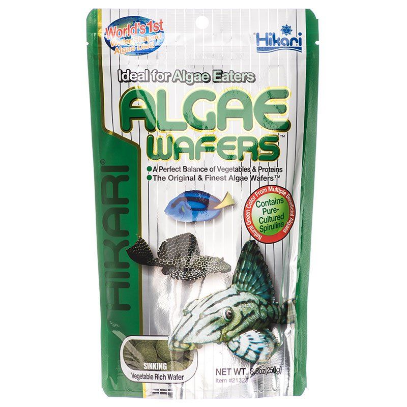 Hikari Algae Wafers Fish Food 8.8 oz - Tropical Sinking Wafers for Algae Eaters & Plecos