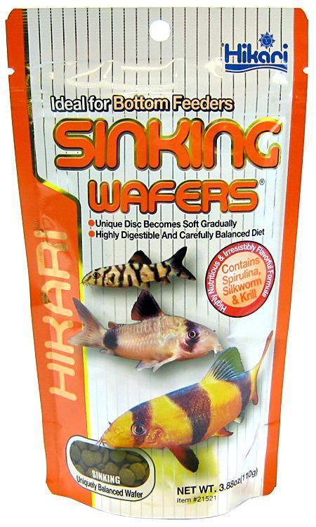 Hikari Tropical Sinking Wafers - Bottom Feeder Food - 3.88 oz (110g)