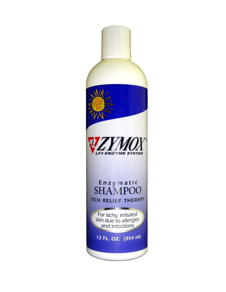 Zymox Enzymatic Shampoo for Dogs & Cats with Vitamin D3, 12 oz
