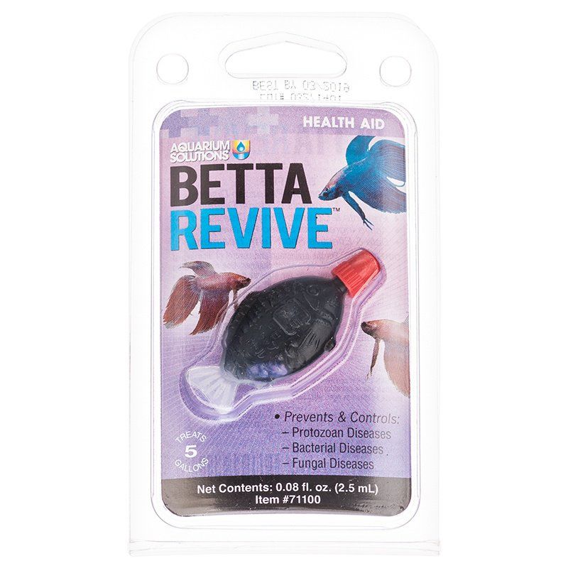 Hikari Betta Revive - Fish Health Aid - 0.08 oz (2.5 ml) - Betta Medication