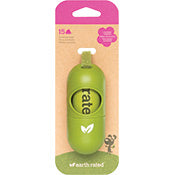 Earth Rated Dog Poop Bag Dispenser with 15 Lavender Scented Bags
