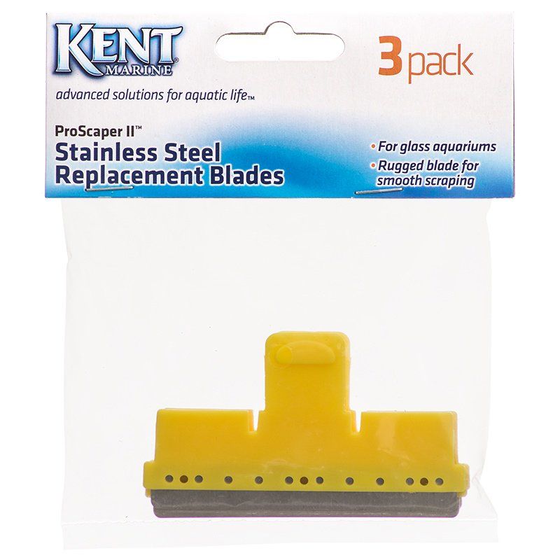 Kent Marine Pro-Scraper II Replacement Blades - Stainless Steel - 3 Pack