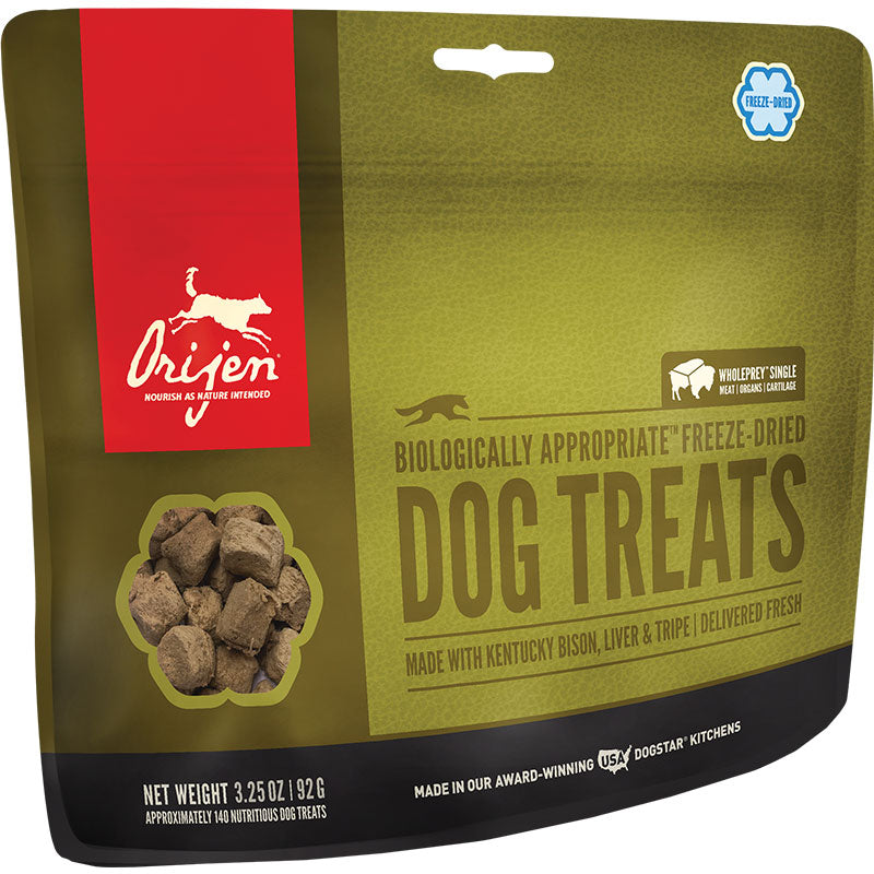 Orijen Freeze Dried Plains Bison Dog Treats