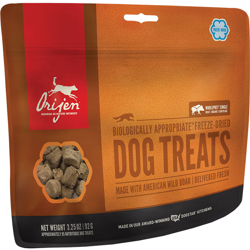 Orijen Freeze-Dried Wild Boar Dog Treats - 3.25oz