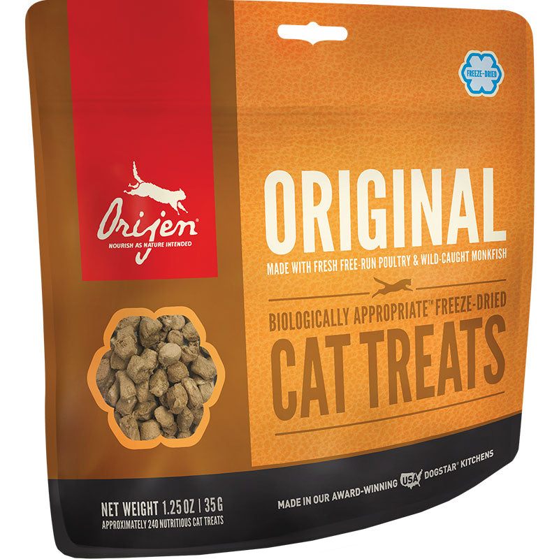 ORIJEN Cat Treats Original Freeze Dried 1.25oz