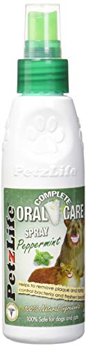 PetzLife Peppermint Oral Care Spray for Pets, 4 oz