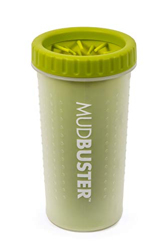 Dexas MudBuster Large - Portable Dog Paw Cleaner - Green or Blue