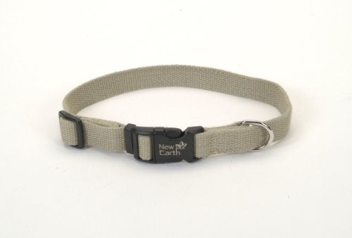 Coastal Pet Dog Collar - Earth Soy Olive - 5/8 inch x 12 inch Adjustable