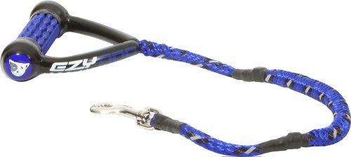 EzyDog Cujo Shock Absorbing Dog Leash, 25 inch, Blue Bungee Leash