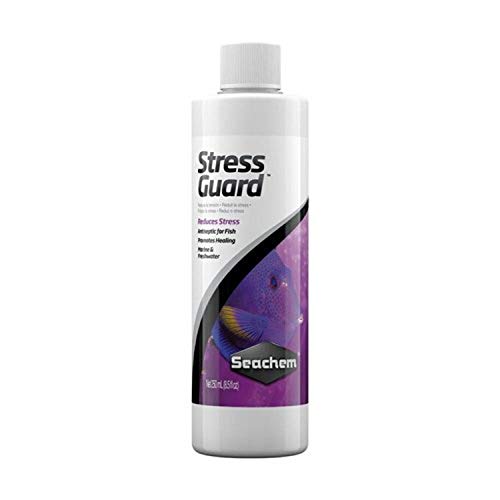 Seachem StressGuard 250mL (8.5 oz) - Fish Stress Reducer & Slime Coat Protection