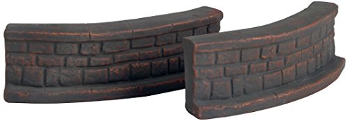 Marina Stone Curving Wall Aquarium Decoration - 2 Piece Set