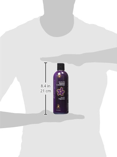 Bark2Basics 1 Step Silky Dog Shampoo & Conditioner, 16 oz - 2-in-1 Detangling Formula