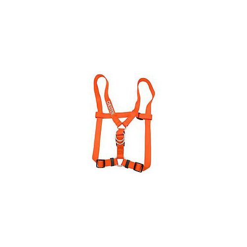 Dickens Closet Coastal Pet Large Personalized Harness Sunset Orange, 1" Width, 26"-40"