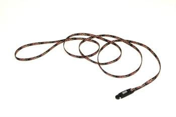 Coastal Pet Li'l Pals Dog Leash - Black Flames - 6 ft x 5/16 inch