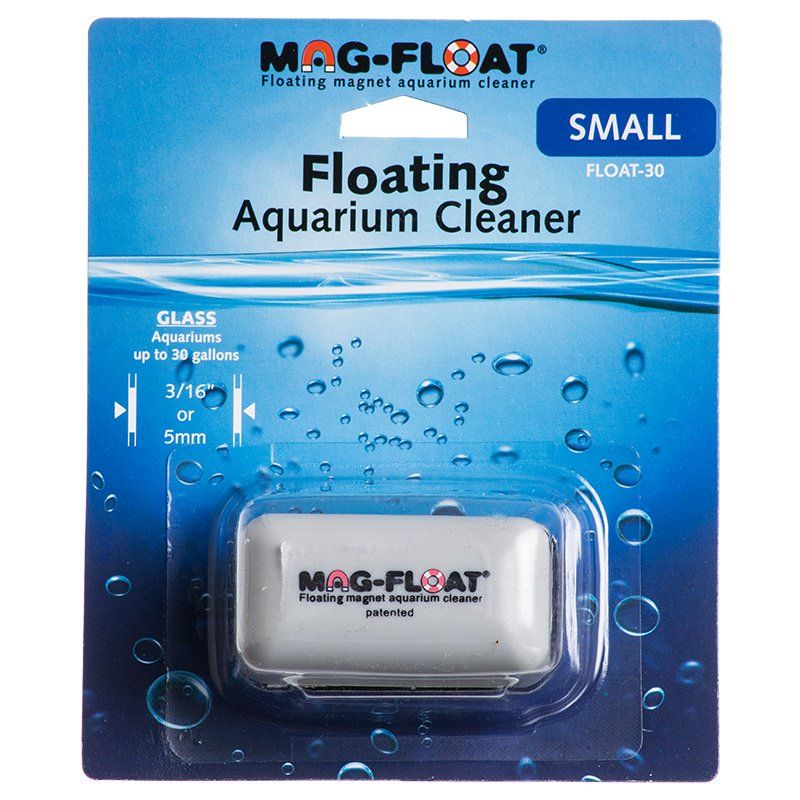 Gulfstream Tropical Mag-Float Aquarium Glass Cleaner - Small - Up to 30 Gallons