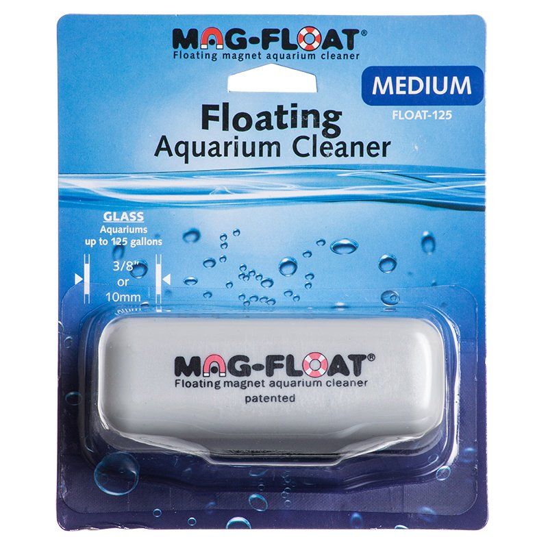 Mag Float Floating Magnetic Aquarium Cleaner - Glass - Medium (125 Gallons)