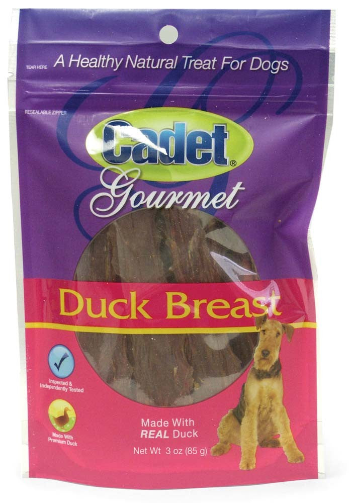 Cadet Gourmet Duck Breast Dog Treats, Healthy & Natural, 3 oz