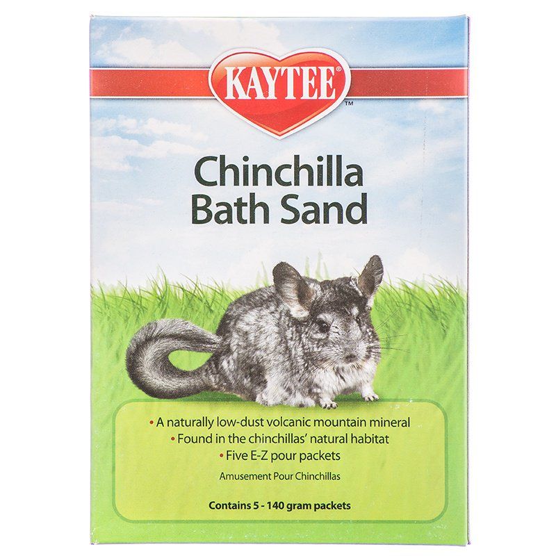 Kaytee Chinchilla Bath Sand - Dust Free, Natural Volcanic Pumice, 1.75 lbs (Single Pack or Multi-Packs Available)