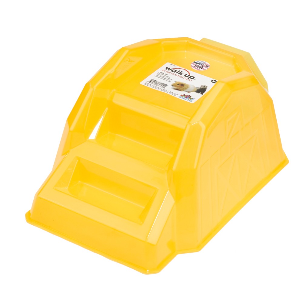 JW Pet Walk Up Barn - Large - Small Animal Hideout (Colors Vary)