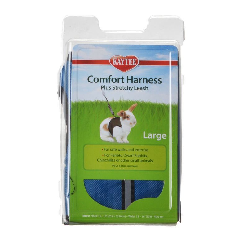 Kaytee Comfort Harness & Stretchy Leash - Large - Small Animal Harness