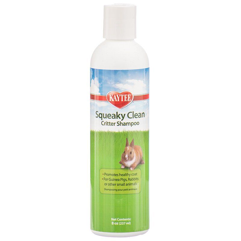 Kaytee Squeaky Clean Critter Shampoo - Tearless & pH Balanced - 8 oz