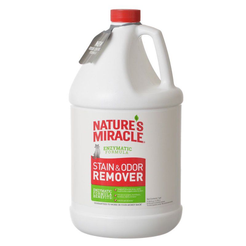 Nature's Miracle Just for Cats Stain & Odor Remover - 1 Gallon Refill