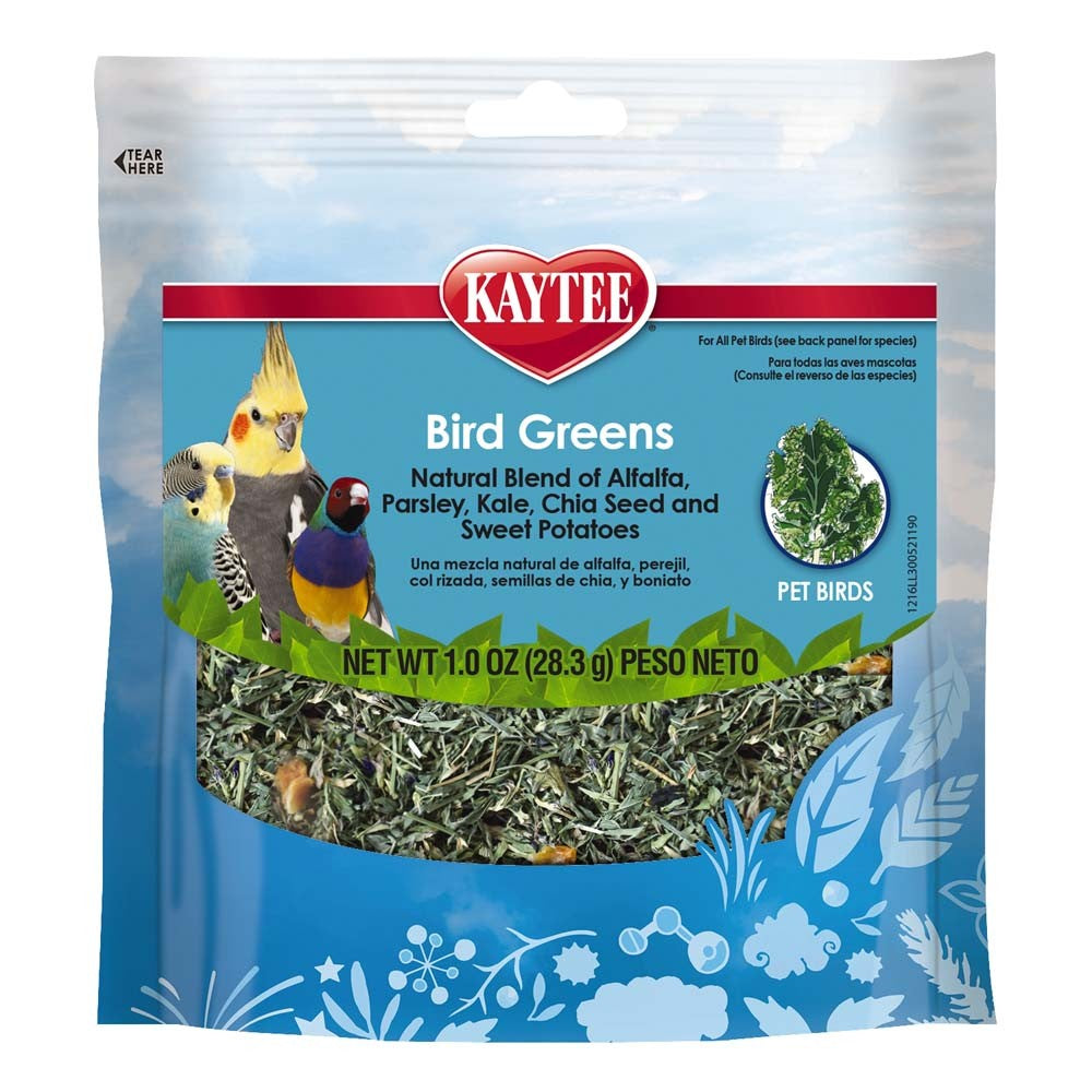 Kaytee Forti-Diet Pro Health Bird Greens Treat - Chia & Sweet Potato, 1 oz