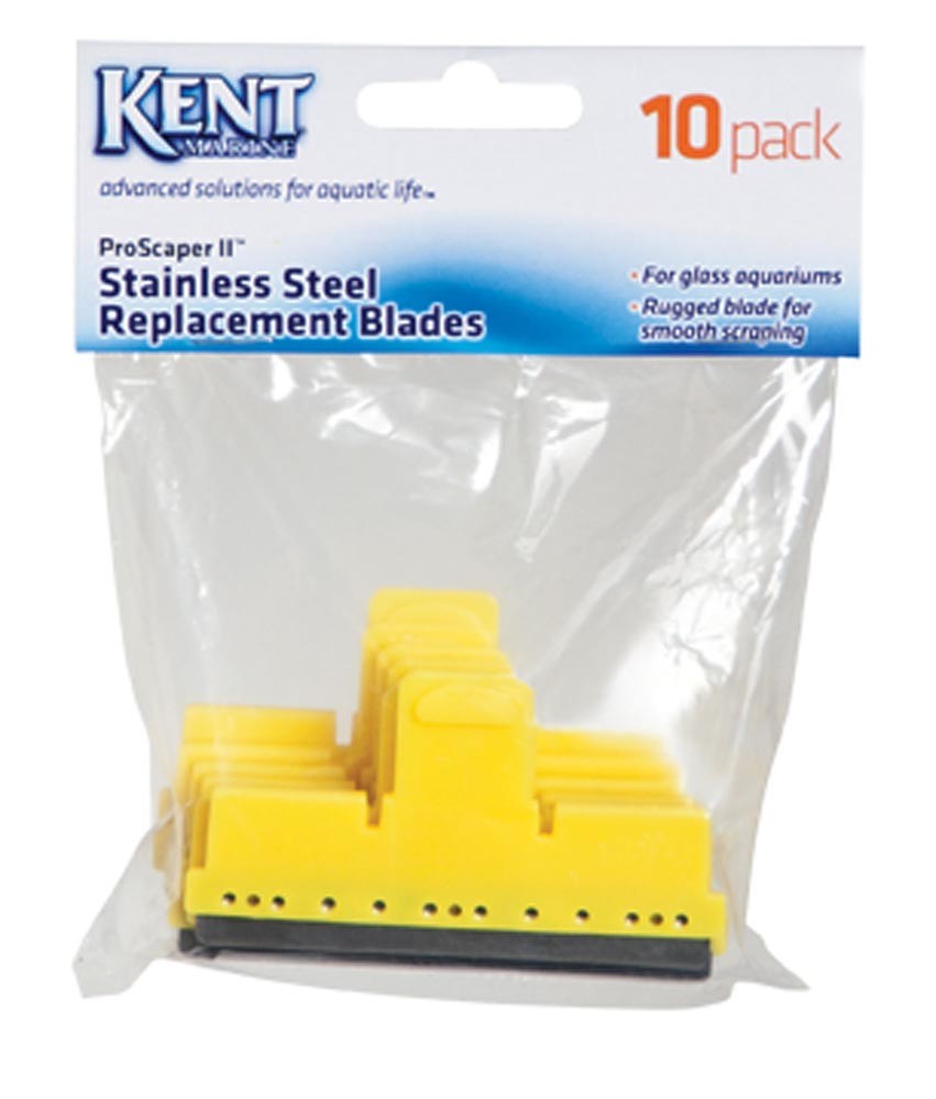 Kent Marine Pro Scraper & Pro Scraper II Replacement Stainless Steel Blades - 10 Pack