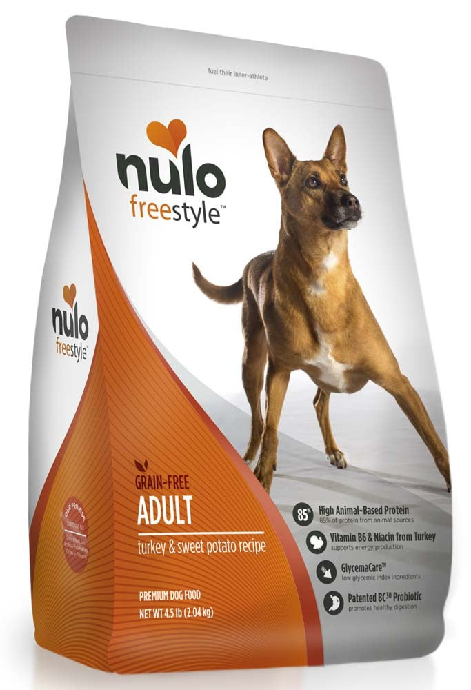 Nulo FreeStyle Grain Free Turkey & Sweet Potato Adult Dog 4.5lb