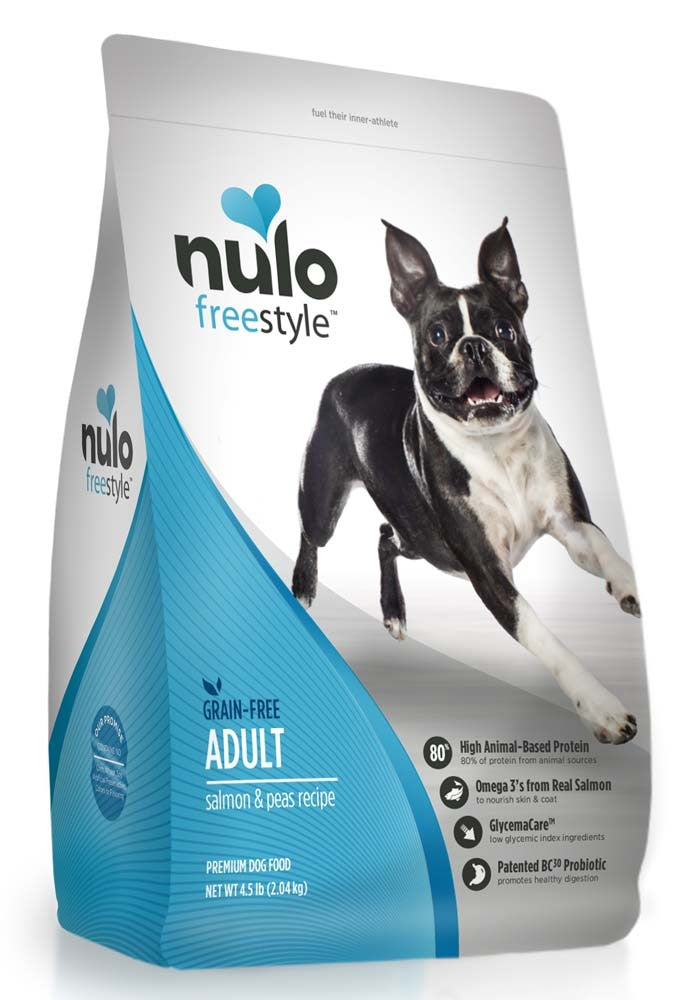 Nulo Freestyle Salmon & Peas Recipe Grain-Free Adult Dry Dog Food 4.5 lb