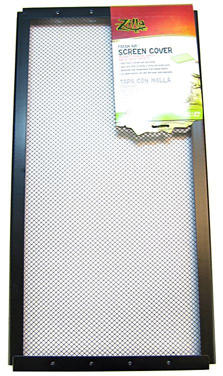 Zilla Fresh Air Fine Mesh Screen Cover - 10 Gallon Tank (20" Long x 10" Wide)