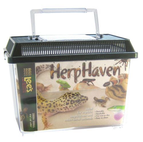 Lee's HerpHaven Small Rectangular Terrarium - Reptile & Amphibian Carrier