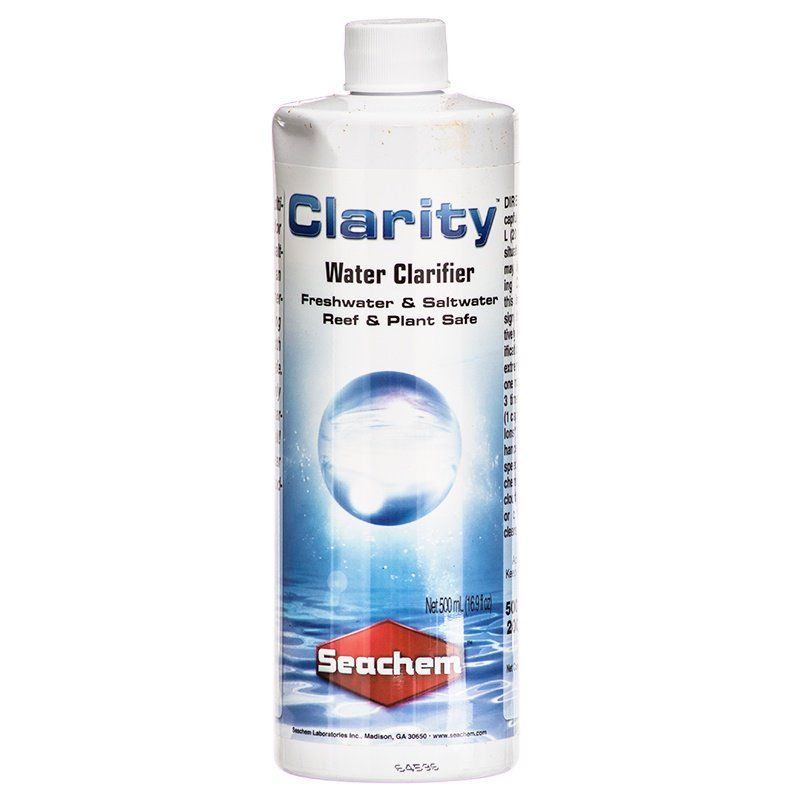 Seachem Clarity Water Clarifier - 500mL (17 oz) - Freshwater & Saltwater Aquarium Treatment