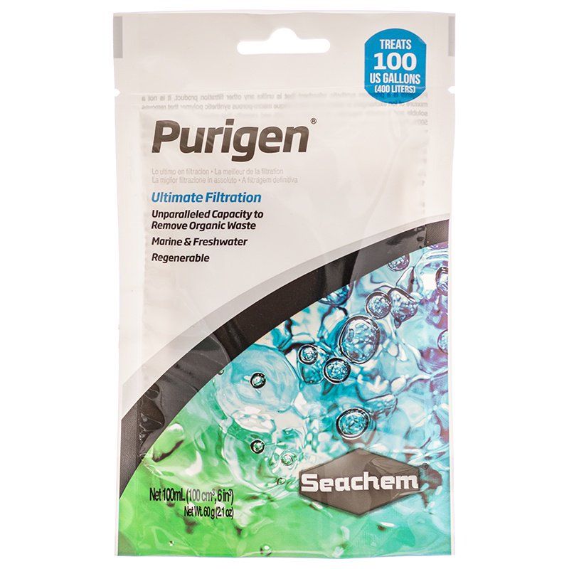 Seachem Purigen - Aquarium Filter Media - Removes Toxins - 100ml