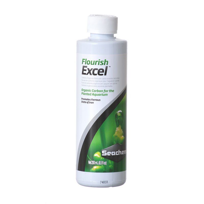 Seachem Flourish Excel - Organic Carbon Source for Planted Aquariums - 250mL