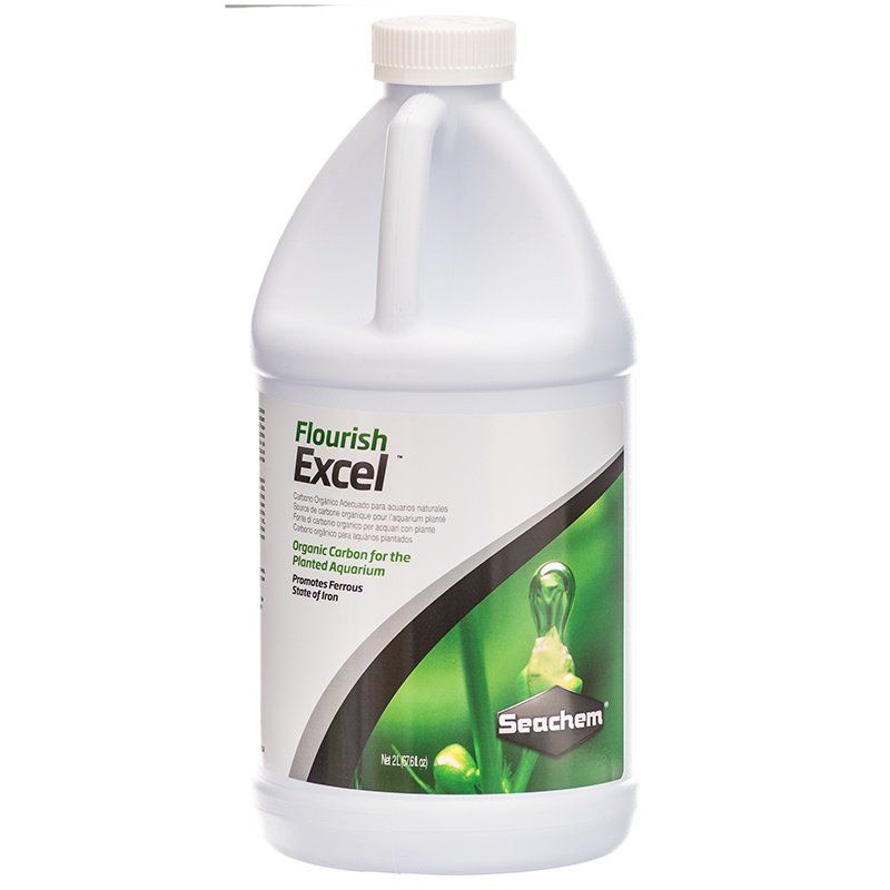 Seachem Flourish Excel - Bioavailable Carbon for Planted Aquariums - 2 Liter