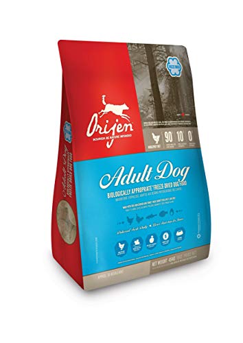 Orijen Adult Dog Freeze Dried Food - Original Recipe, Grain-Free, High Protein, 6oz