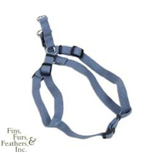 New Earth Soy Comfort Wrap Dog Harness - Slate - 5/8 in - Fits 16-24 in
