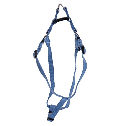 New Earth Soy Comfort Wrap Dog Harness - Slate - XS - 12-18" Girth - Adjustable