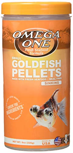 Omega One Goldfish Pellets Small, Sinking 8 oz