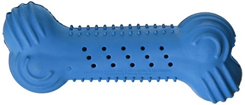 Multipet Brrrr Bite Rubber Chilly Bone, 5.5 Inch Dog Toy