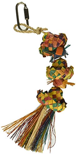 HC Bird Toy Cube Stacker Sm - Hari 81206 - Rustic Treasure Toy for Small Hookbills