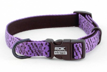 Rok Straps ROK 10630 Safety Collar Strap - Small, Purple & Black