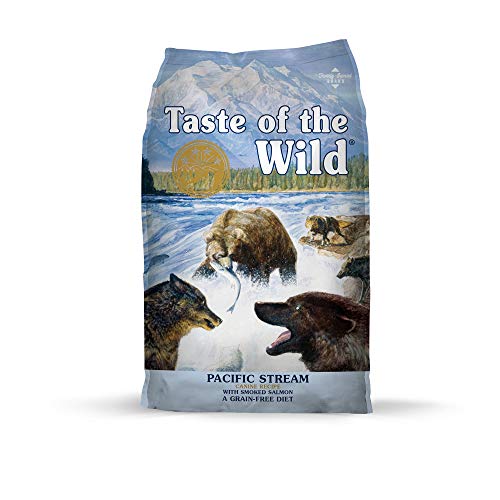 Taste of the Wild Pacific Stream Grain-Free Dry Dog Food with Smoked Salmon 14lb