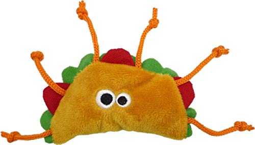 Mad Cat Tabby Taco Cat Toy with Catnip & Silvervine
