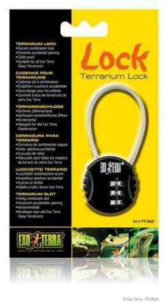Exo Terra Terrarium Lock - Reptile Tank Combination Lock PT2620